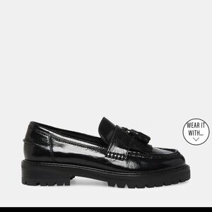 Steve Madden Black MINKA Loafer